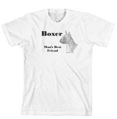 Man's Best Friend Dog Breed T-Shirt - Boxer (164B) (170-0072-164B)