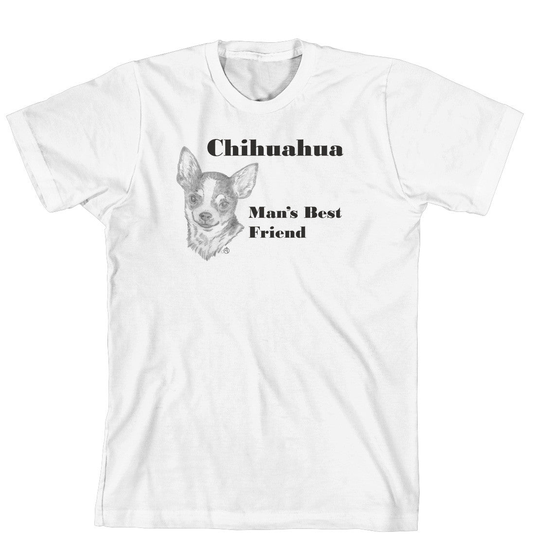 Man's Best Friend Dog Breed T-Shirt - Chihuahua (170-0072-188)