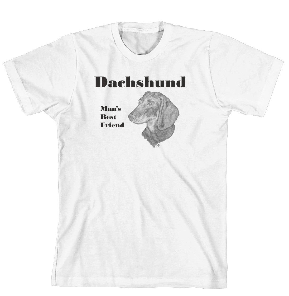 Man's Best Friend Dog Breed T-Shirt - Dachshund (170-0072-204)