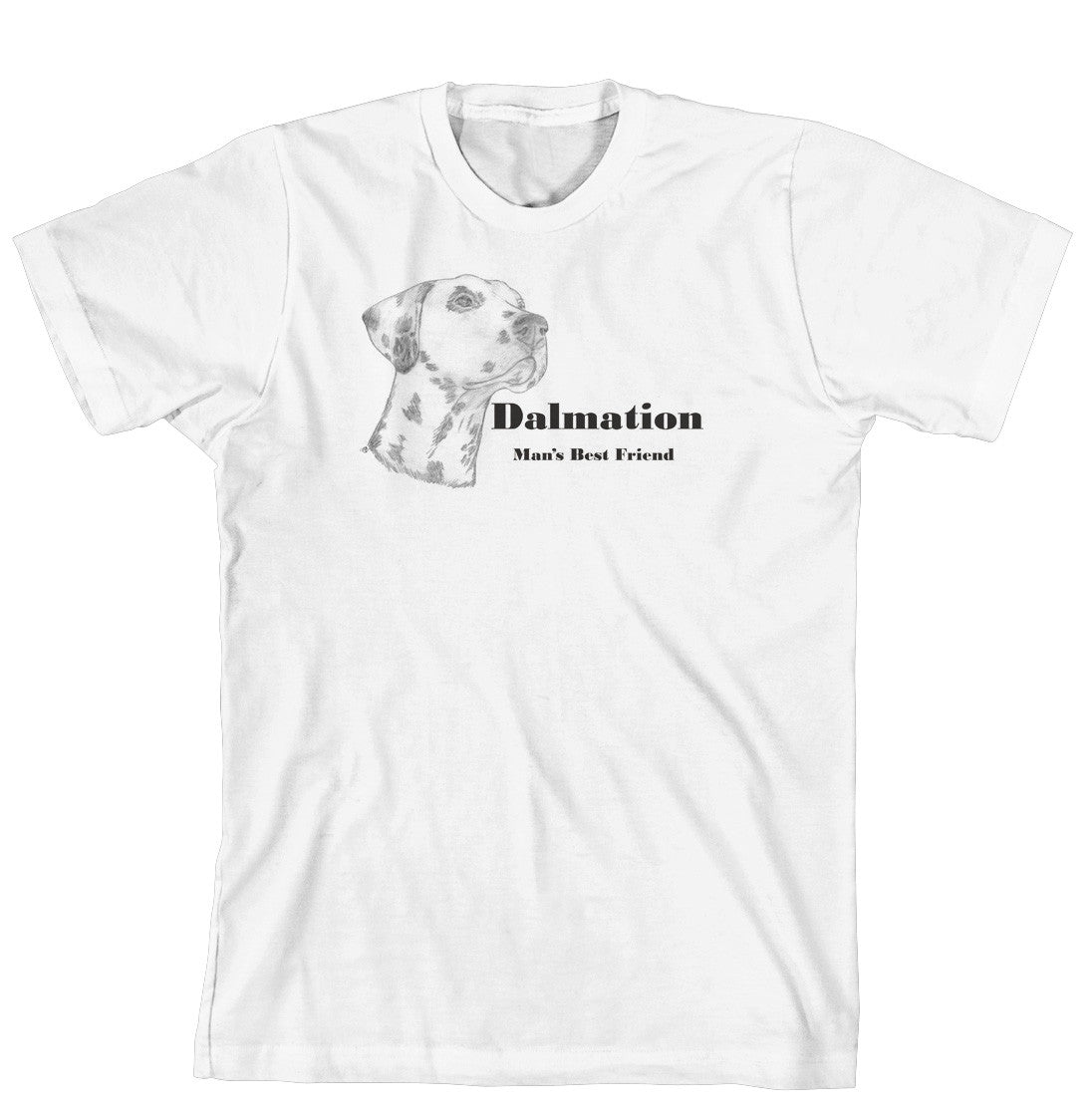Man's Best Friend Dog Breed T-Shirt - Dalmation (170-0072-206)