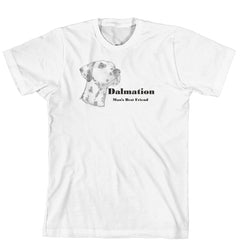 Man's Best Friend Dog Breed T-Shirt - Dalmation (170-0072-206)