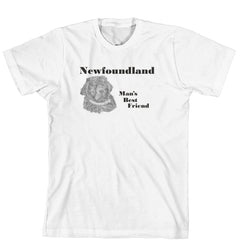 Man's Best Friend Dog Breed T-Shirt - Newfoundland (170-0072-306)