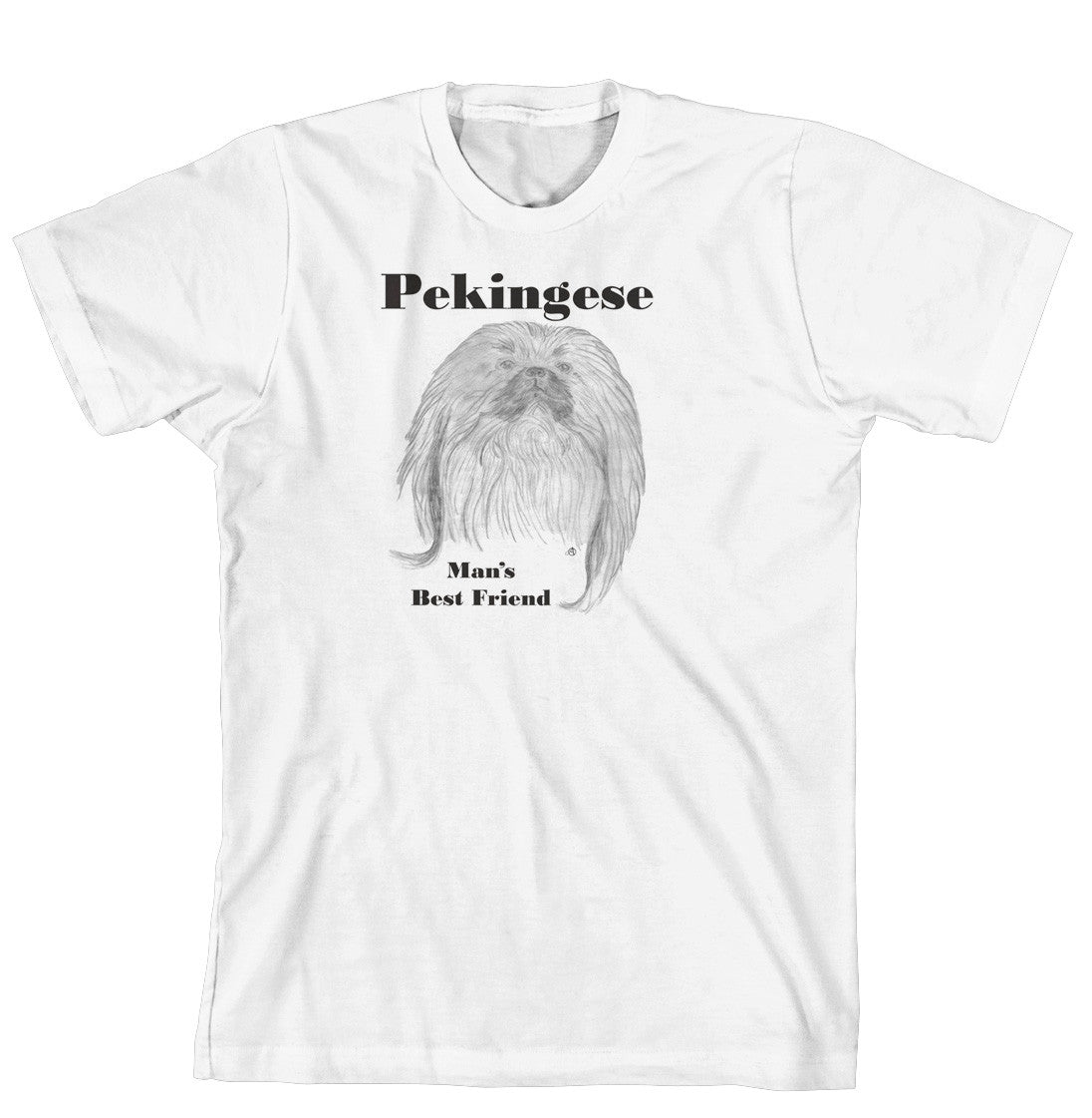Man's Best Friend Dog Breed T-Shirt - Pekingese (170-0072-324)