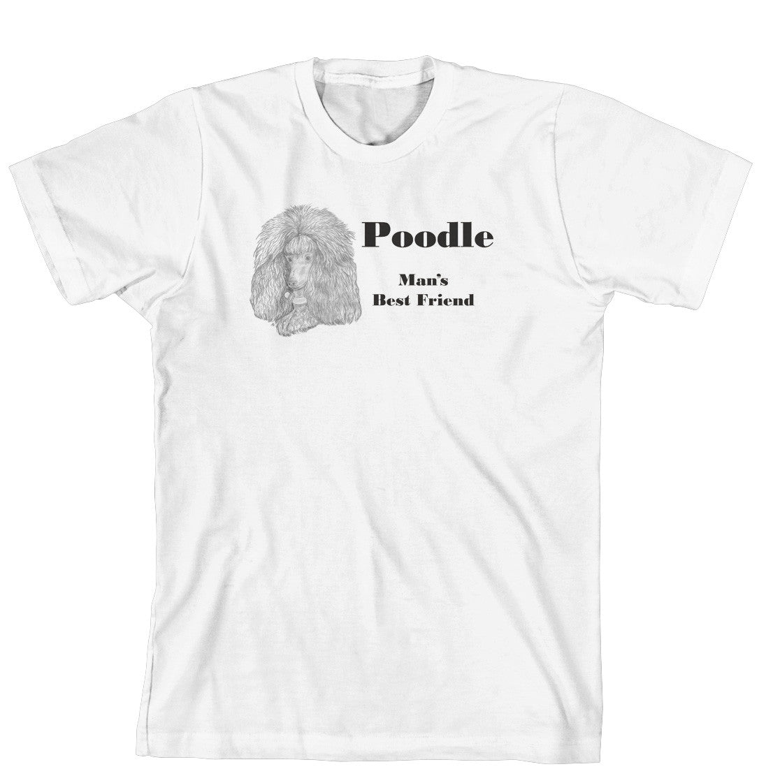Man's Best Friend Dog Breed T-Shirt - Poodle (170-0072-340)