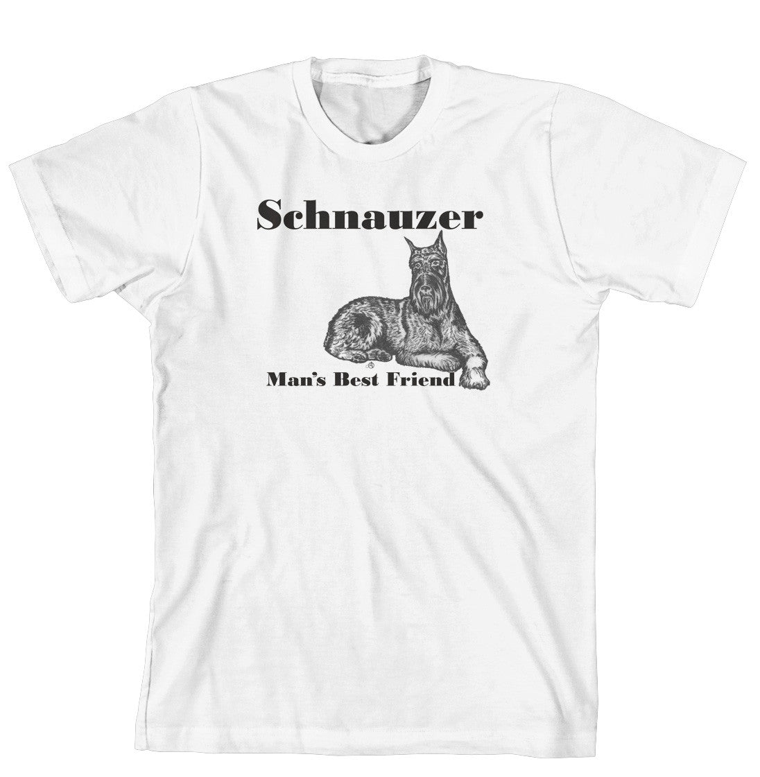 Man's Best Friend Dog Breed T-Shirt - Schnauzer (170-0072-388)
