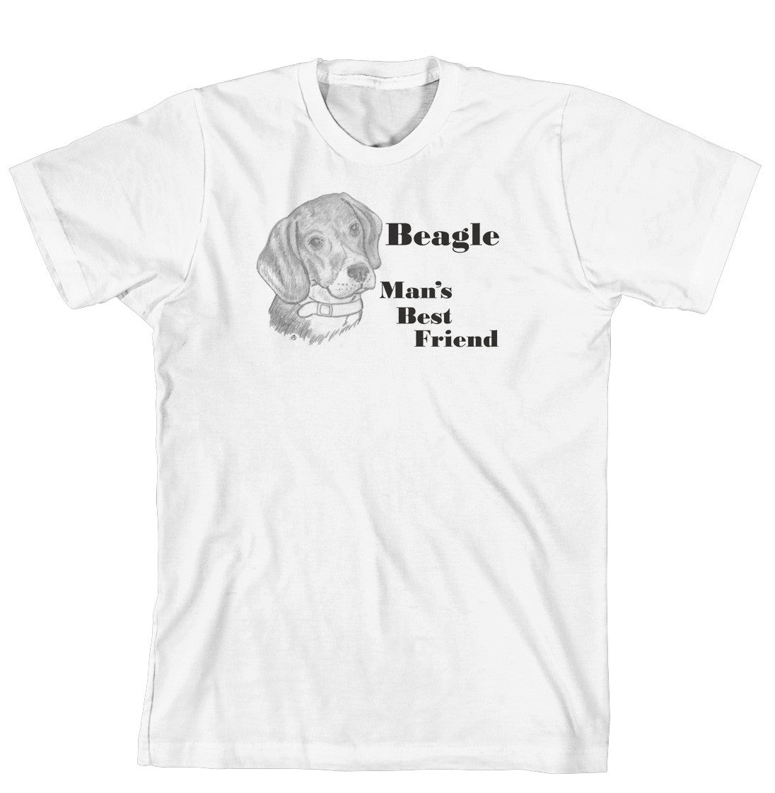 Man's Best Friend Dog Breed T-Shirt - Beagle (170-0072-430)