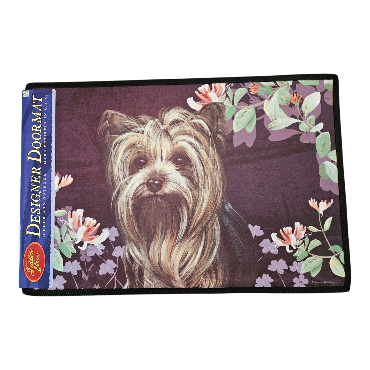 fiddlers-elbow-yorkie-springtime-doormat