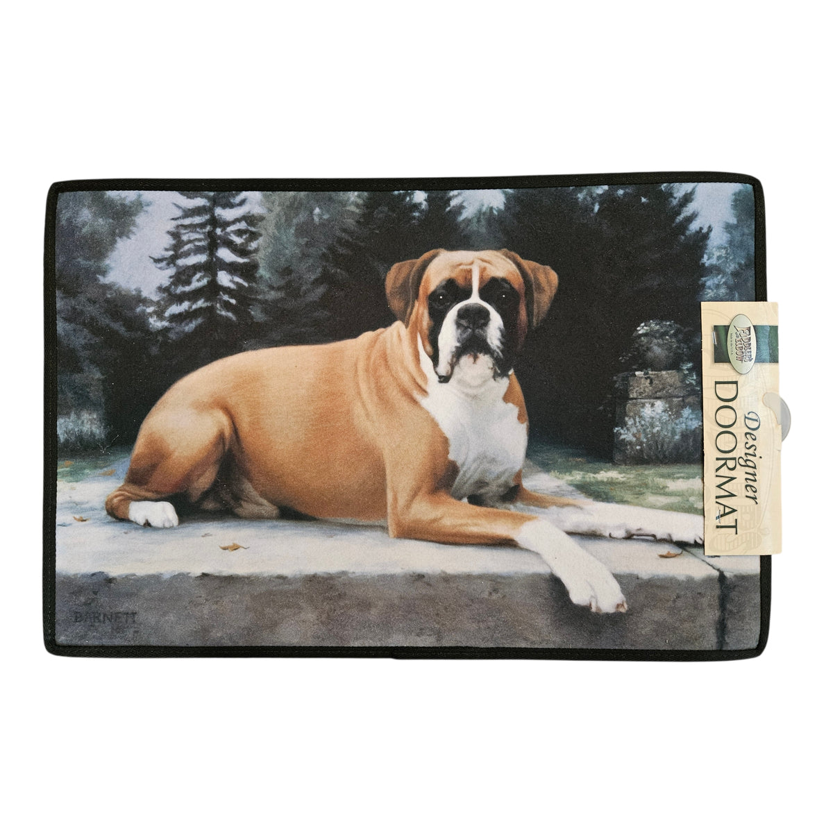 fiddlers-elbow-boxer-on-path-doormat