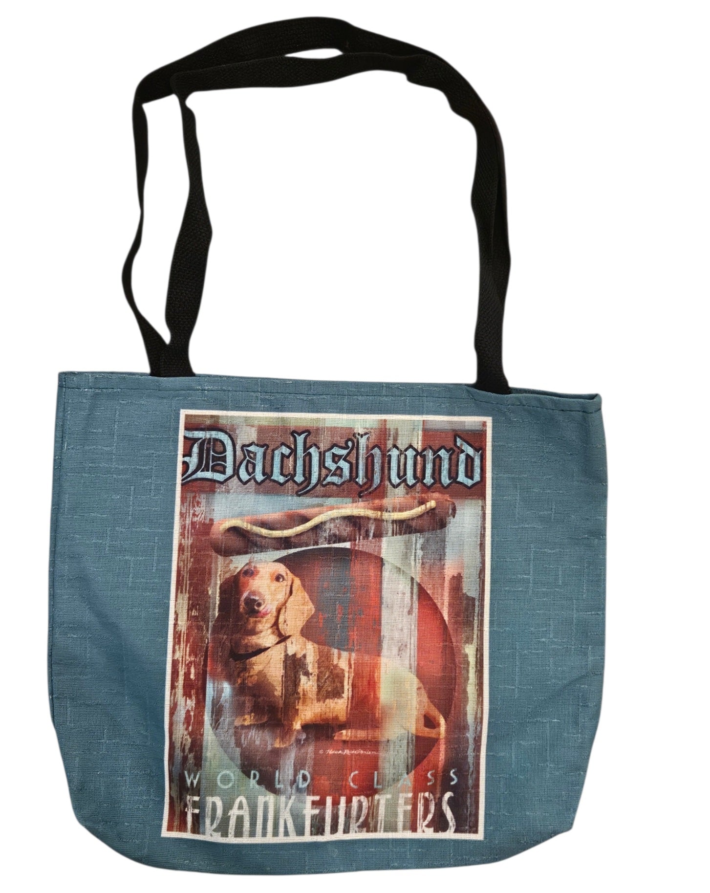 Dog Crossing Tote Bag - Dachshund