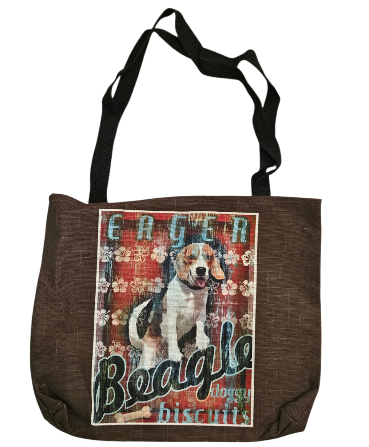 Dog Crossing Tote Bag - Beagle