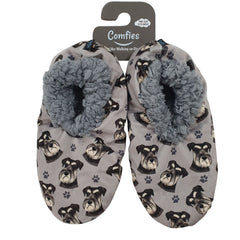 Comfies Pet Lover Slippers by E&S Imports - Schnauzer (251-105)