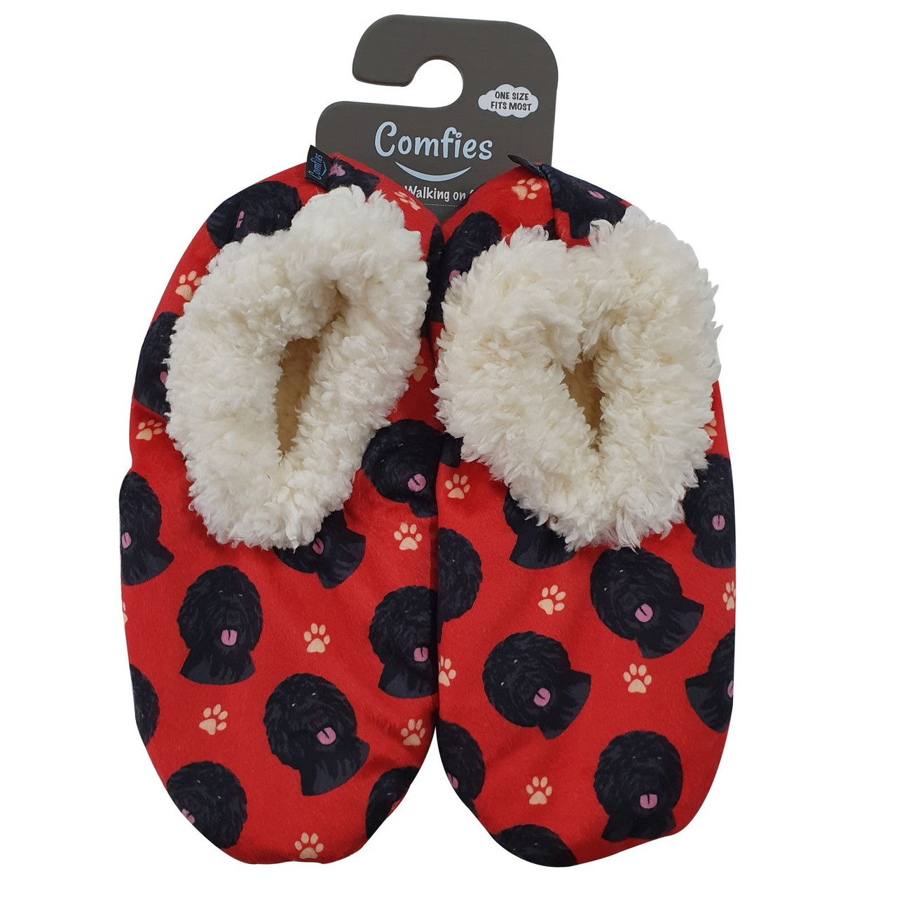 Slippers by E&S Imports - Labradoodle (281-121)