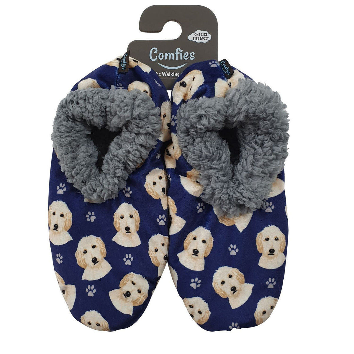Comfies Pet Lover Slippers by E&S Imports - Goldendoodle (281-134)