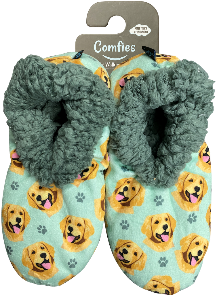 Comfies Pet Lover Slippers-Golden Retriever (281-15)