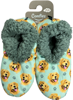 Comfies Pet Lover Slippers-Golden Retriever (281-15)