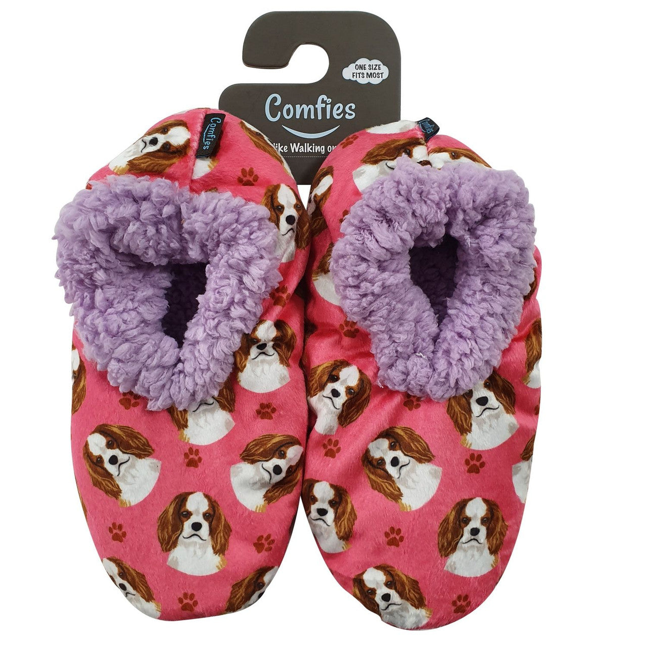 Comfies Pet Lover Slippers-Cavalier King Charles Spaniel (E&S-281-18)