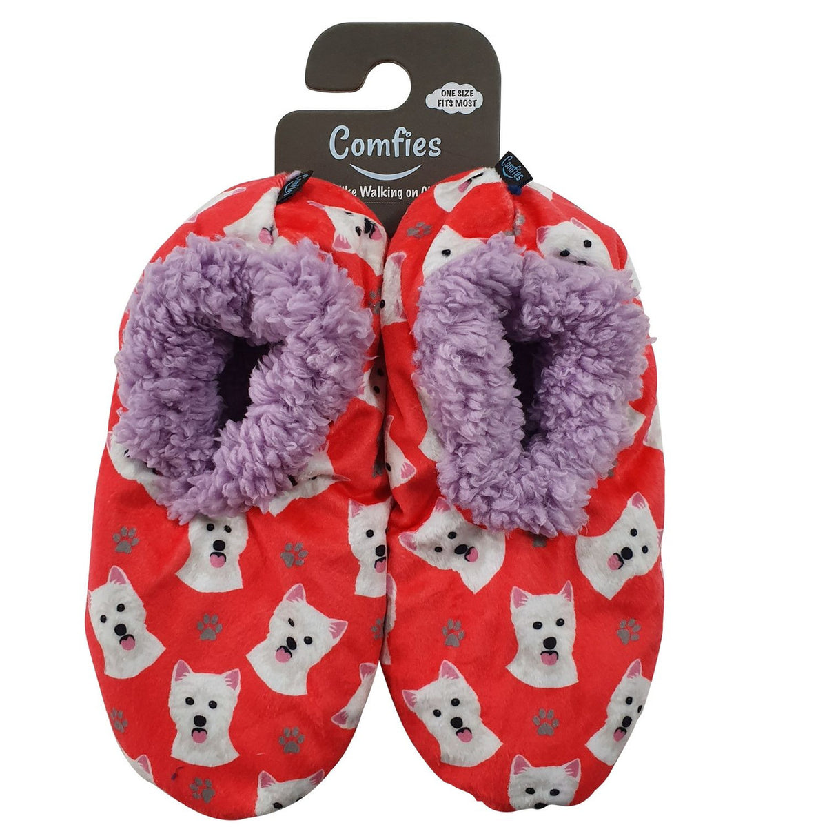 Comfies Pet Lover Slippers-West Highland Terrier (Westie) (E&S-281-45)