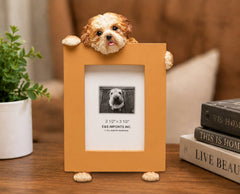 Shih Tzu, puppy cut (2 1/2x31 /2) Small Photo Frame: Ceramic