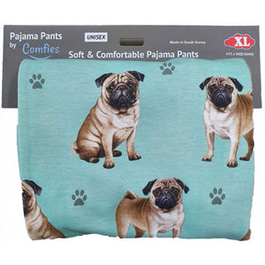 Comfies Unisex Pajama Bottoms - Pug