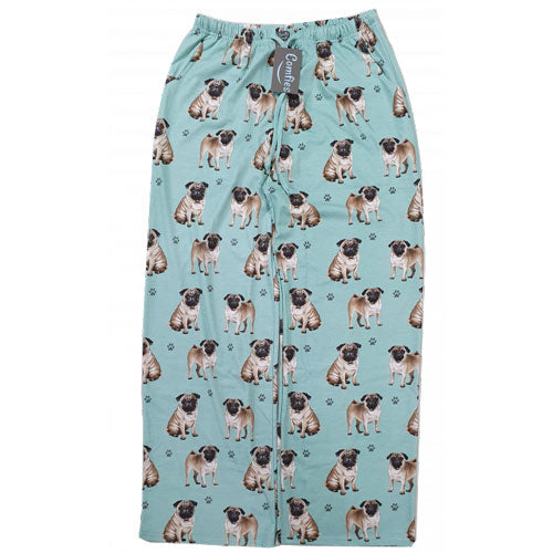Comfies Unisex Pajama Bottoms - Pug