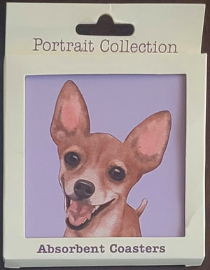 purple-turtle-gifts-portrait-collection-absorbent-coaster-chihuahua-tan