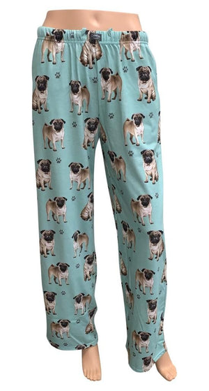 Comfies Unisex Pajama Bottoms - Pug
