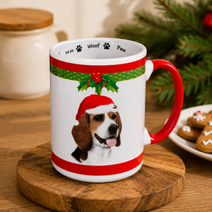 E&S Pets Beagle Christmas Mug