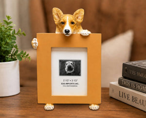 Welsh Corgi (2 1/2x3 1/2) Small Photo Frame: Ceramic