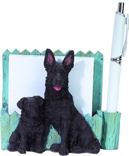 E&S Imports Pet Notes-German Shepherd (Black) (46480-75B)