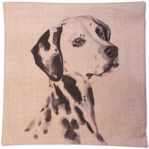 Cotton & Linen Dog Pillow - Dalmatian (10362)