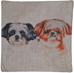 cotton-linen-dog-pillow-shih-tzu