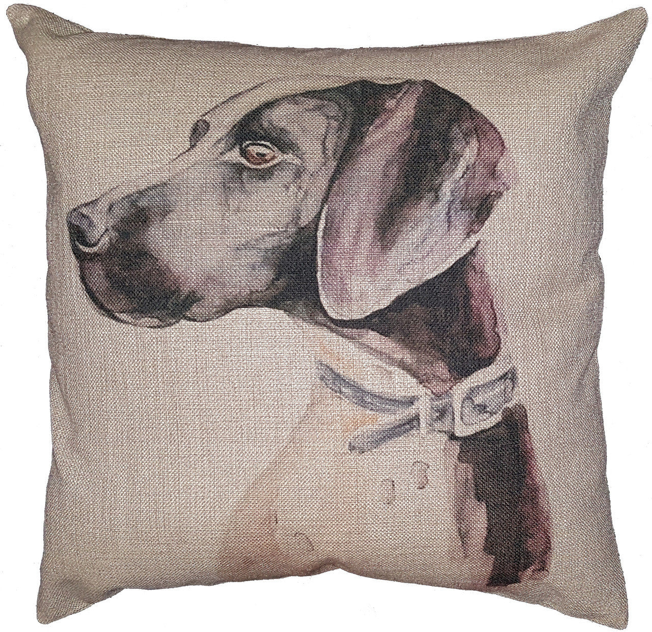 Cotton & Linen Dog Pillow - Great Dane (10369)