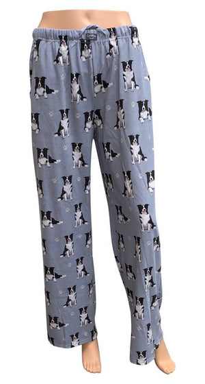 Comfies Unisex Pajama Bottoms - Border Collie