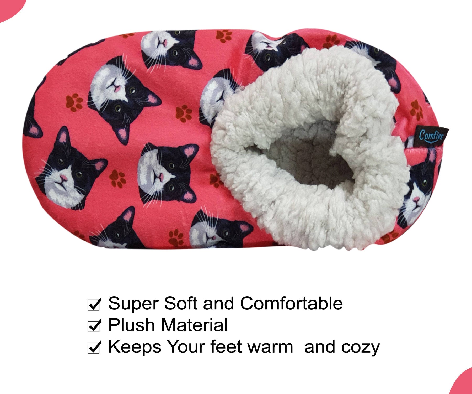 black-and-white-cat-slippers