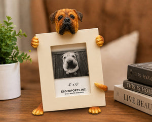 Bullmastiff (2 1/2x3 1/2) Small Photo Picture Ceramic Frame from E&S Imports