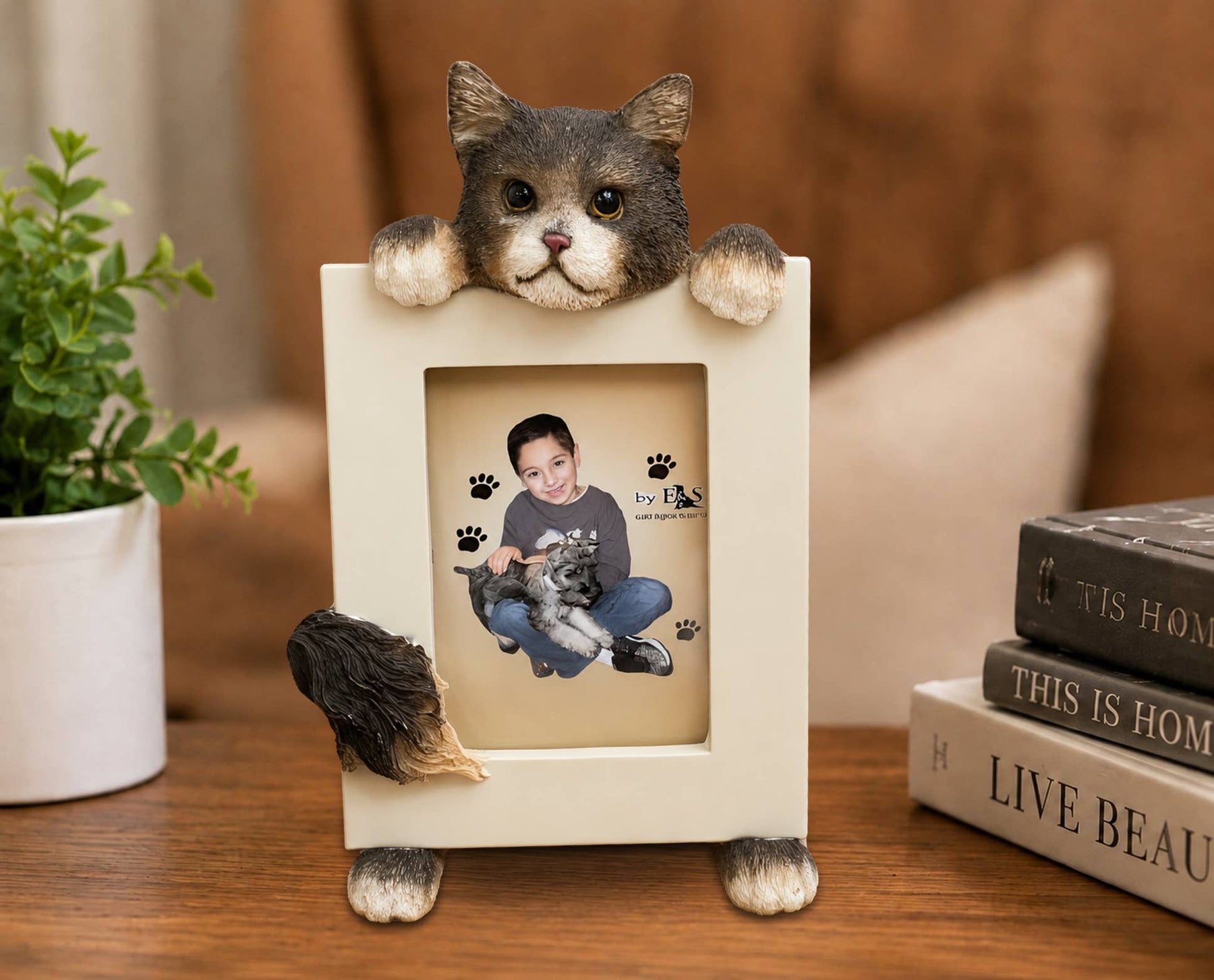 Maine Coon (2 1/2x3 1/2) Small Photo Frame: Ceramic