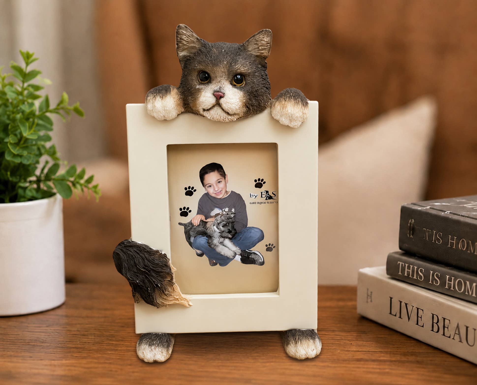 Maine Coon (2 1/2x3 1/2) Small Photo Frame: Ceramic