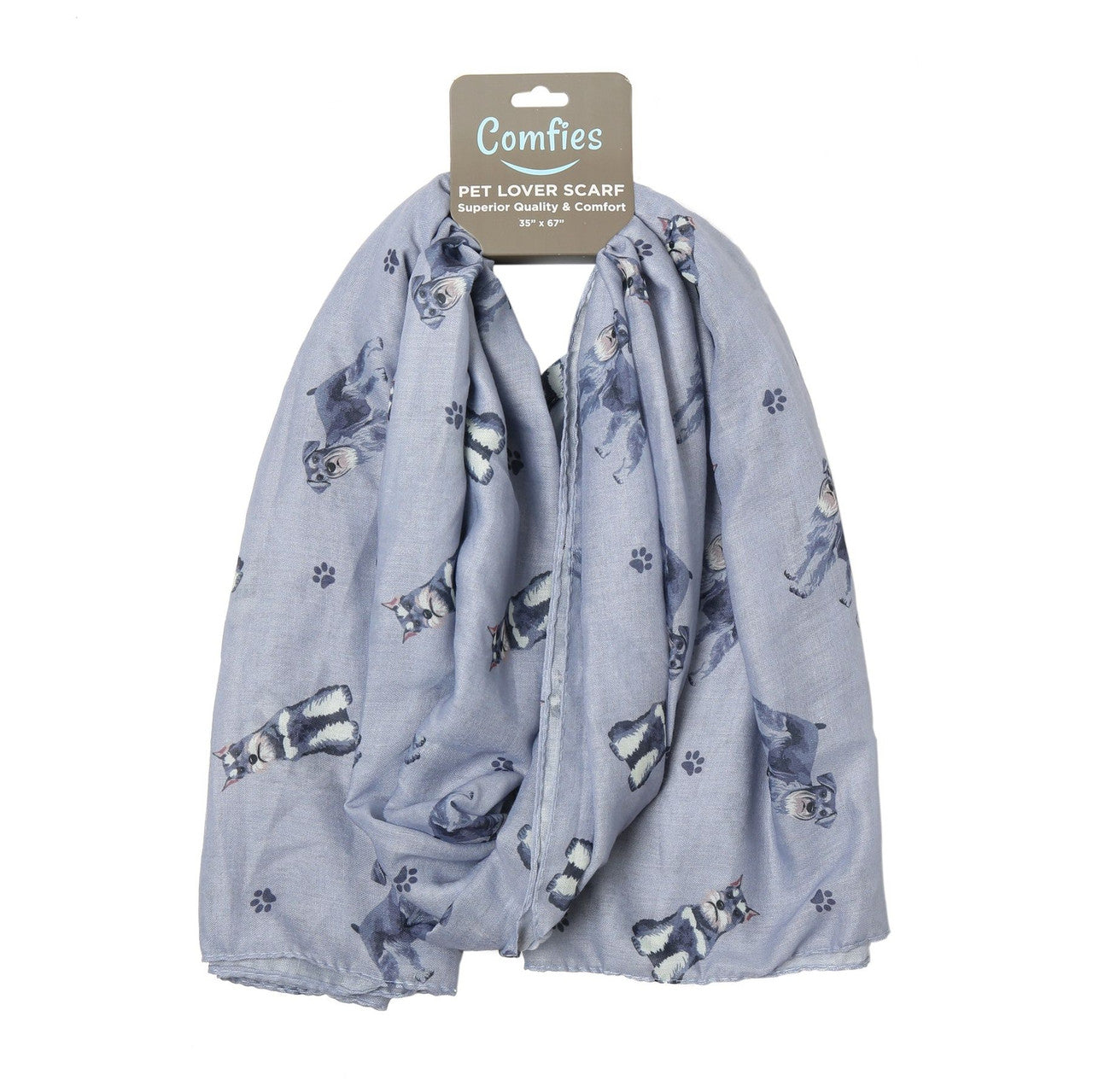 E&S Pet Lover Scarf - Schnauzer (631-105)