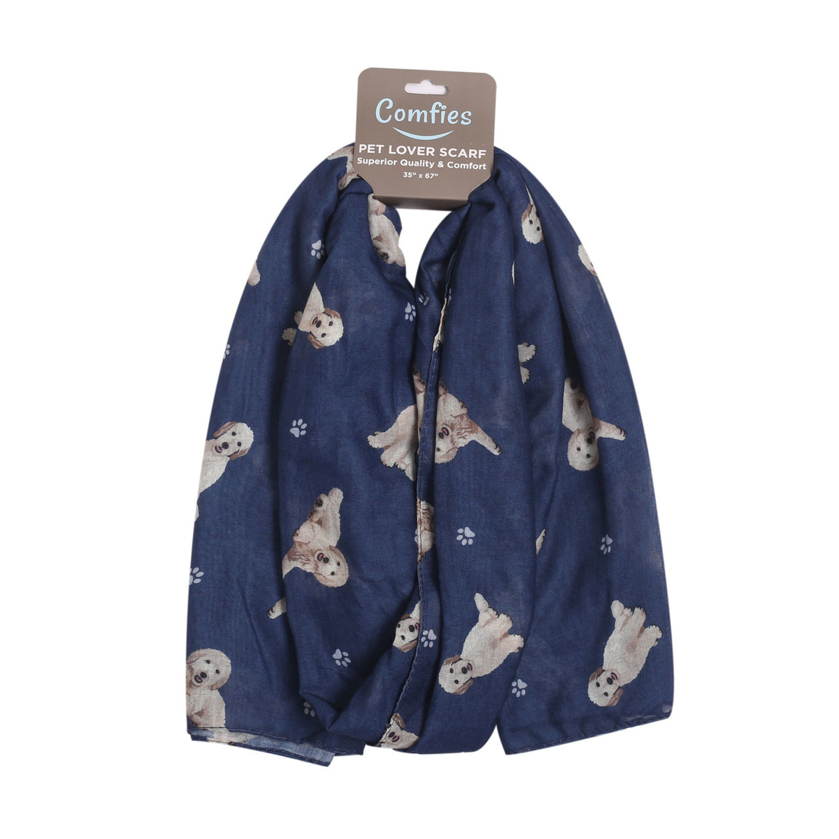 E&S Pet Lover Scarf - Goldendoodle (631-134)