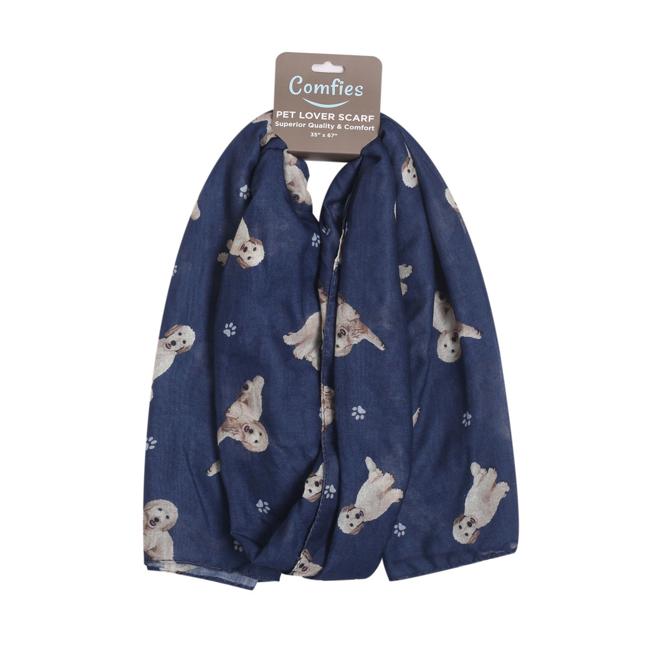 E&S Pet Lover Scarf - Goldendoodle (631-134)