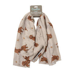 E&S Pet Lover Scarf - Dachshund (631-13) 