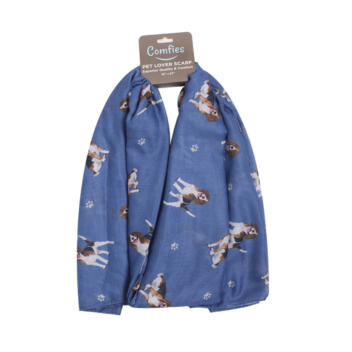 E&S Pet Lover Scarf - Beagle (631-3)