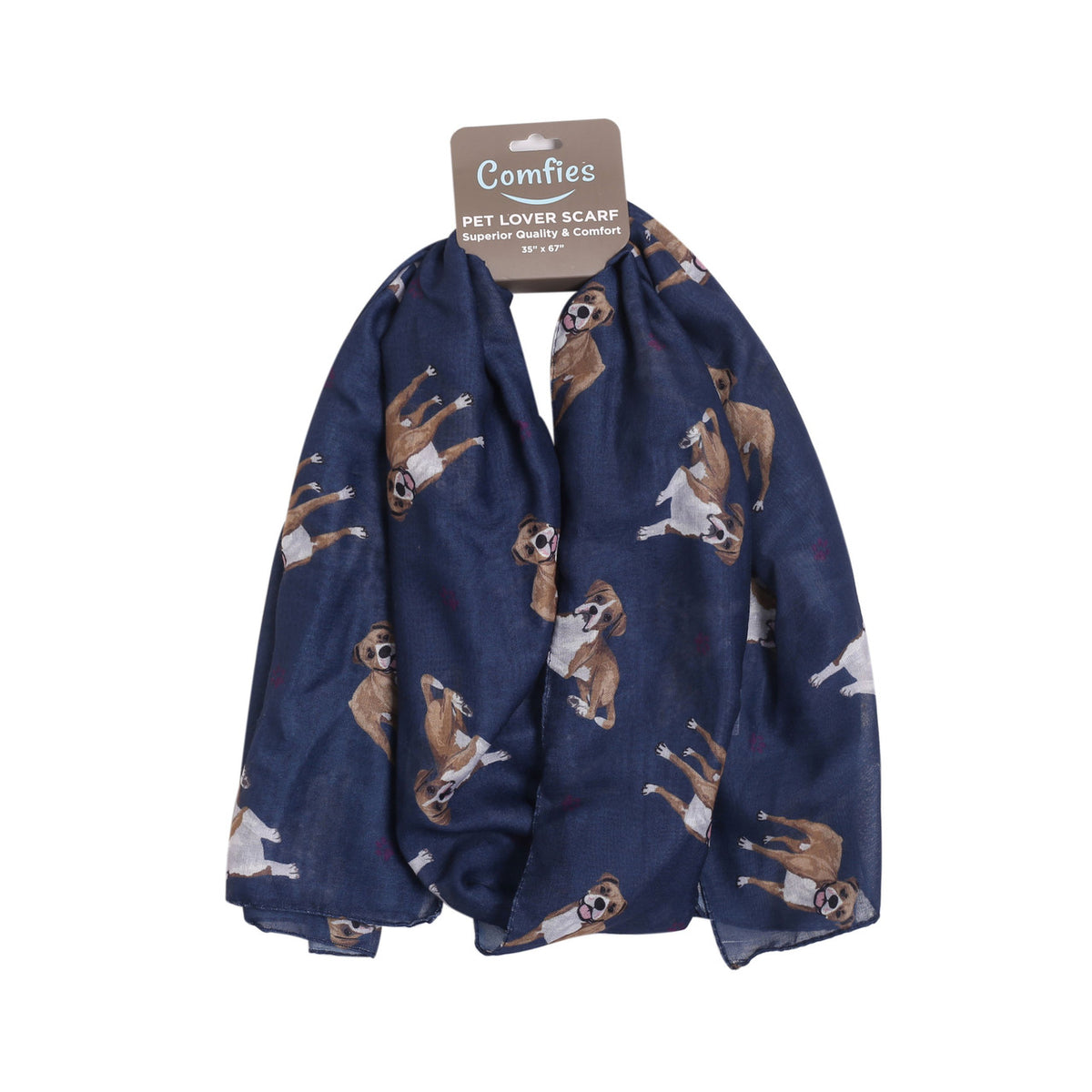E&S Pet Lover Scarf - Boxer (631-6)