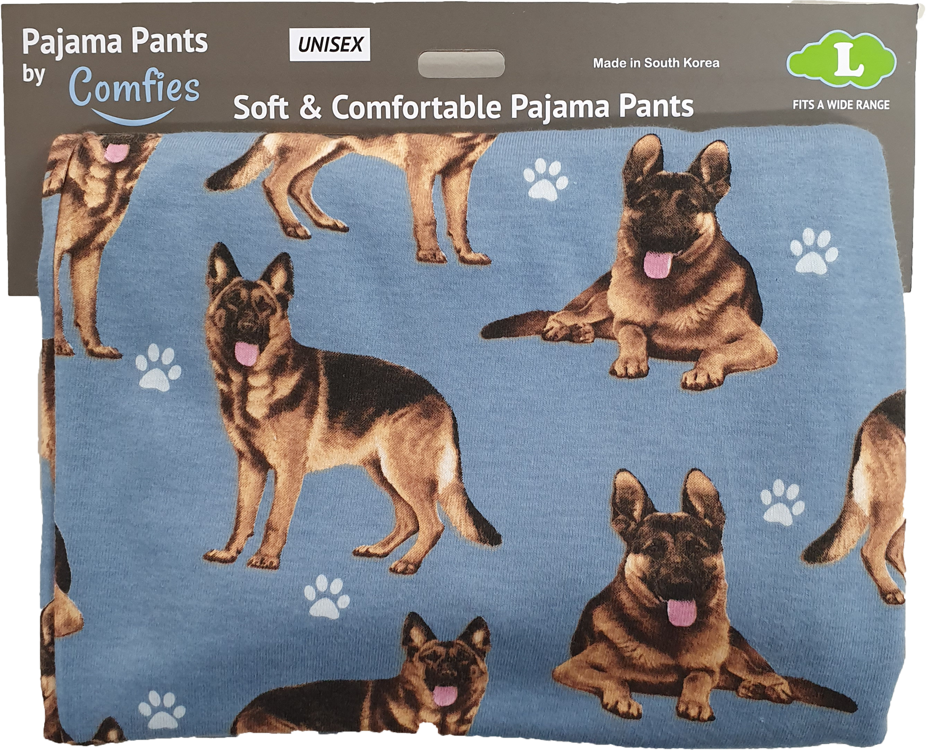 Comfies Unisex Pajama Bottoms - German Shepherd