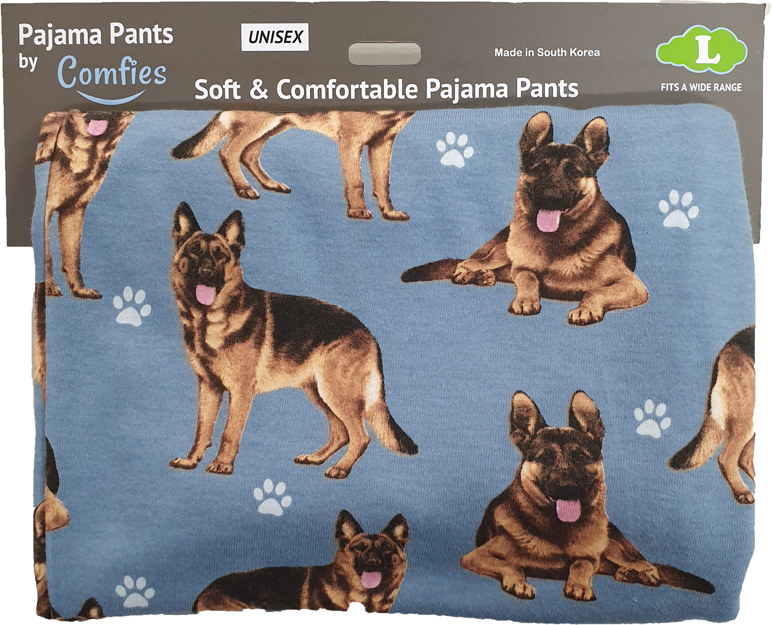 Comfies Unisex Pajama Bottoms - German Shepherd