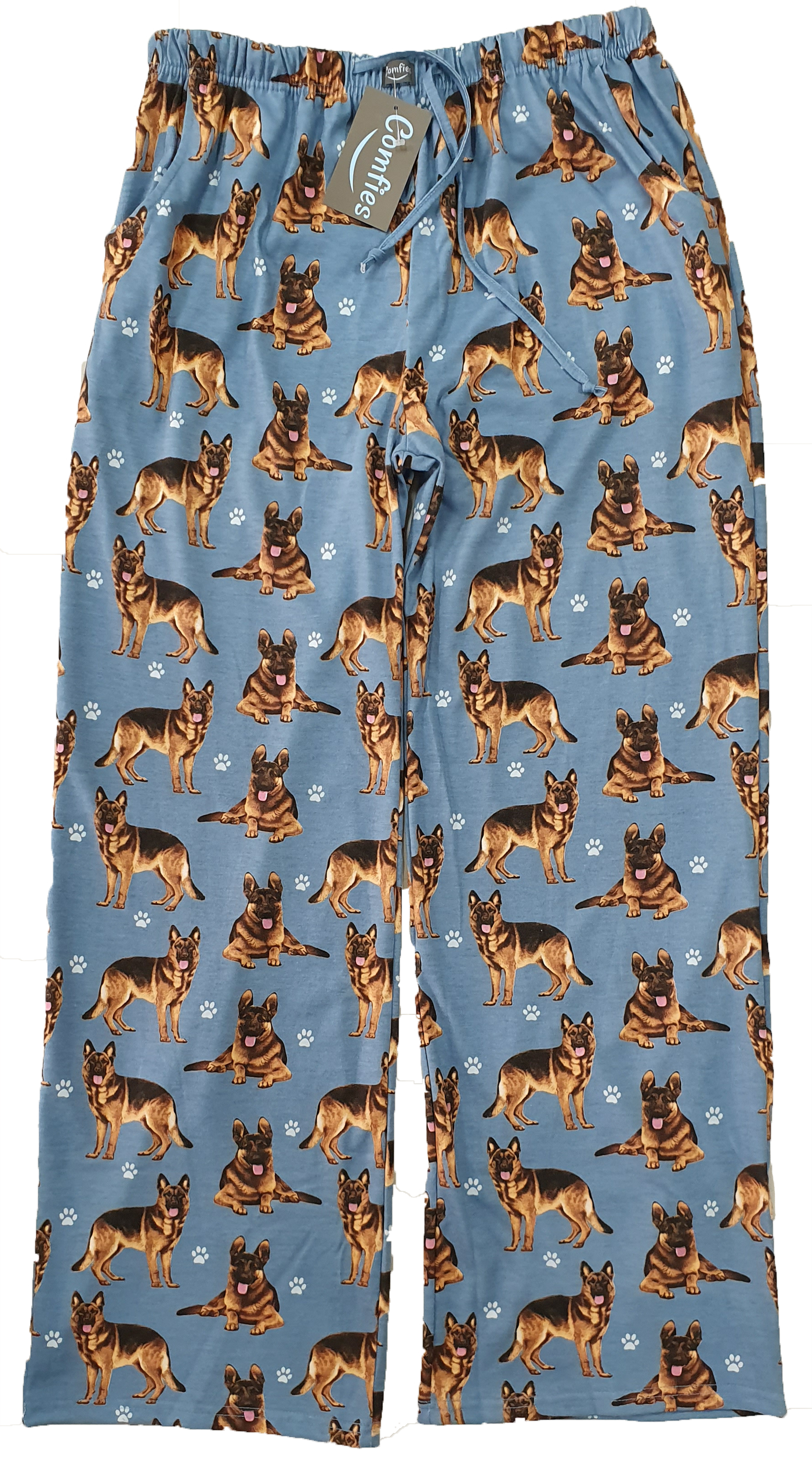 Comfies Unisex Pajama Bottoms - German Shepherd