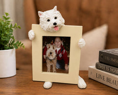 Westie (2 1/2x3 1/2) Small Photo Frame: Ceramic