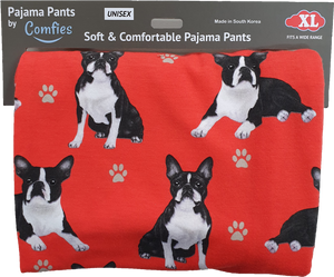 comfies-unisex-pajama-bottoms-boston-terrier