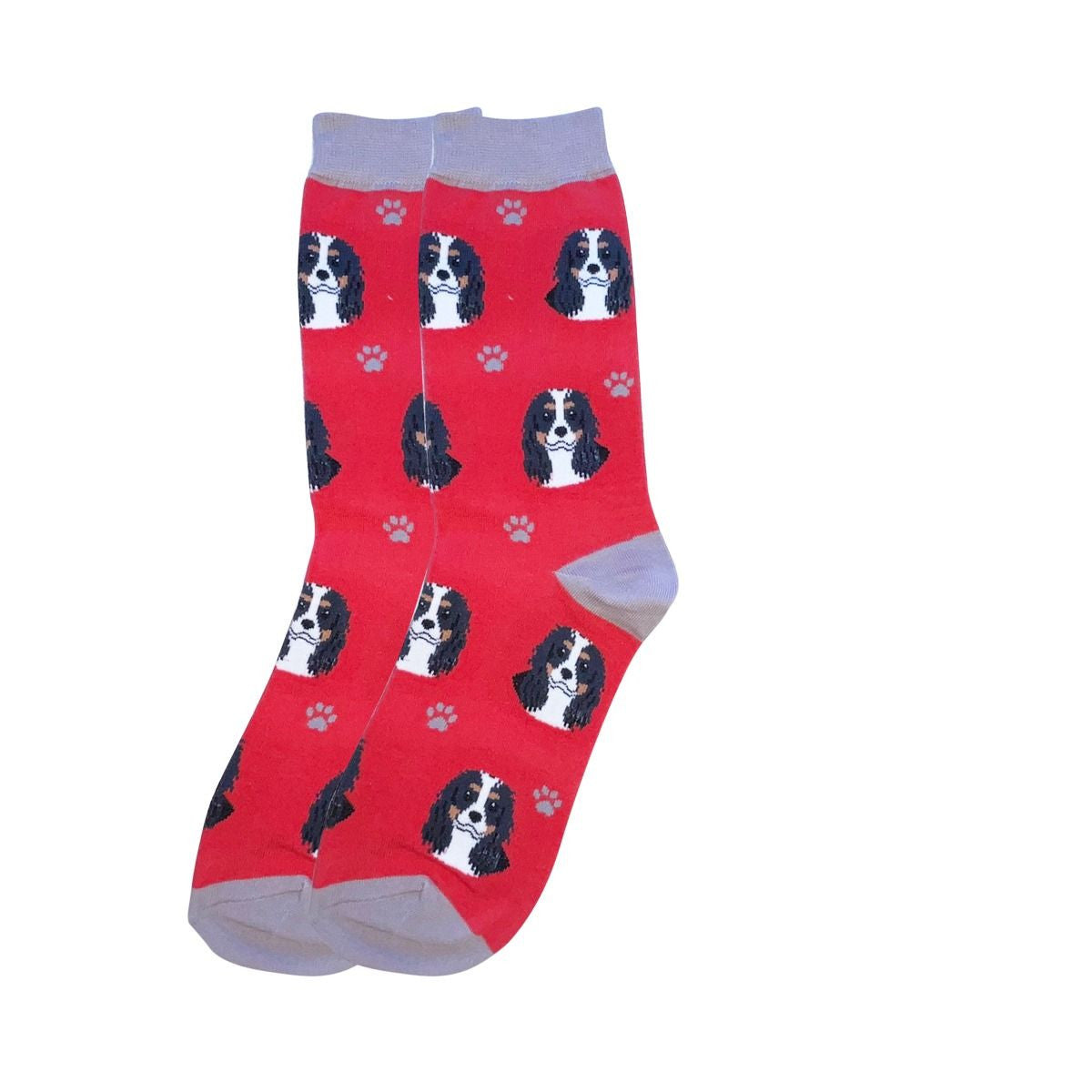 E&S Imports Pet Socks - Cavalier King Charles. - Tri-Color (800-19)