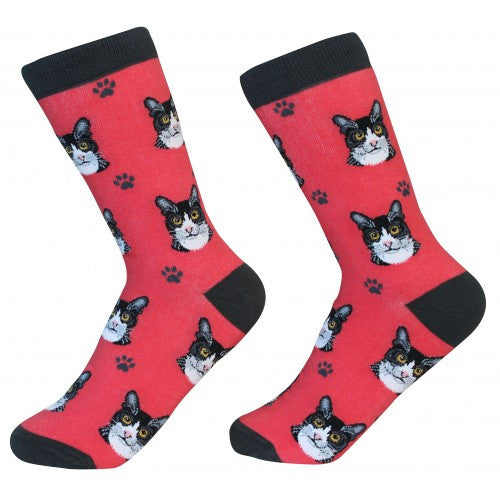 E&S Imports Pet Lover Unisex Socks - Calico Cat (801-2)